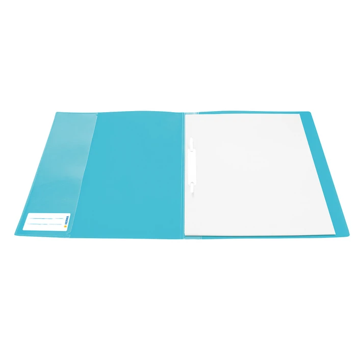 Herma Schnellhefter, A4, hellblau/transparent