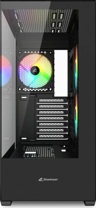 Sharkoon SK6 ARGB Black, Glasfenster