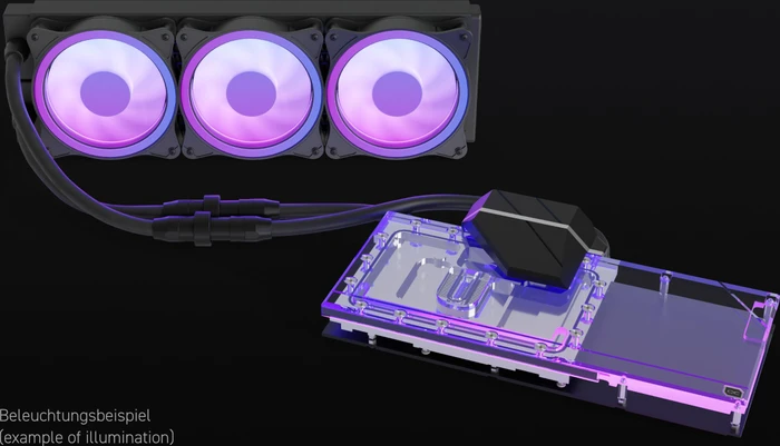 Alphacool Eiswolf 2 AiO 360mm RTX 3090 Ti FTW3 mit Backplate