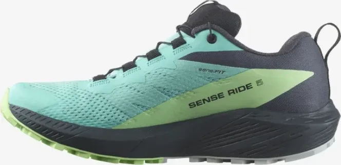 Salomon Sense Ride 5 GTX blue radiance/green ash/india ink (Damen)