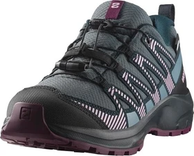 Salomon XA Pro V8 Waterproof neptune/carbon plum/caspia (Junior)