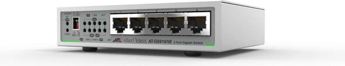 Allied Telesis CentreCOM GS910 Desktop Gigabit Switch, 5x RJ-45
