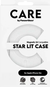 PanzerGlass Care Flagship Case Urban Combat Star Lit MagSafe für Apple iPhone 16e weiß