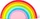 Legami Haftnotiz Rainbow Thoughts, glatt, 100 Blatt (VRST0001)