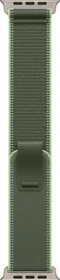 Apple Trail Loop S/M für Apple Watch Ultra (49mm) grün/neon/titan natur