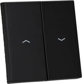 Jung Serie LS Wippe mit Pfeilsymbol, graphitschwarz matt