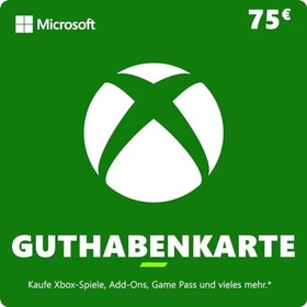 Microsoft Xbox Live Prepaid Card - 75 Euro (Download) (Xbox SX/Xbox One/Xbox 360)