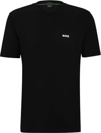 Hugo Boss V-Neck T-Shirt kurzarm schwarz (Herren)