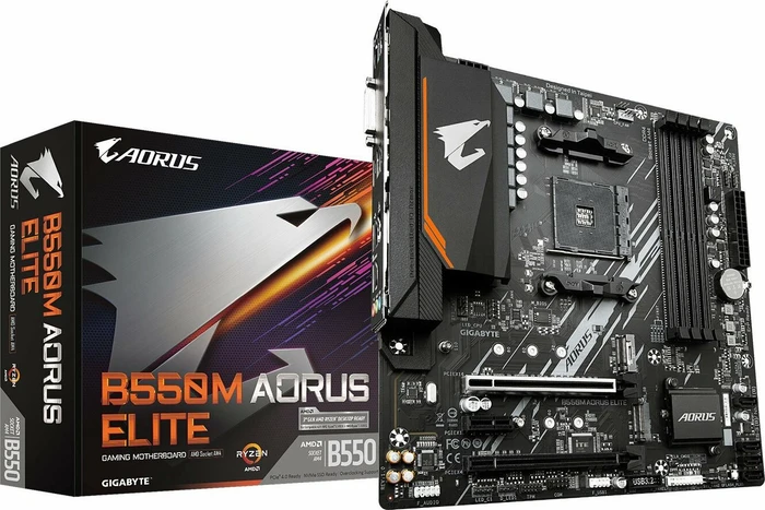 GIGABYTE B550M AORUS Elite (AMD AM4)