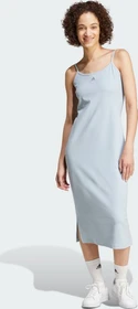 adidas ALL SZN Rib Fitted Midi Kleid wonder blue (Damen)