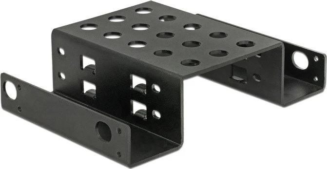 DeLOCK 5.25" auf 2x 2.5" Einbaurahmen, schwarz