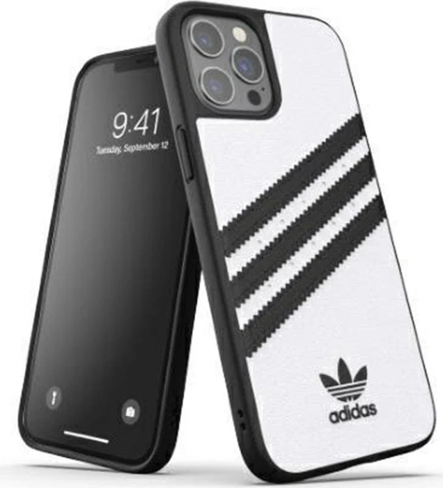 adidas Moulded Case Samba für Apple iPhone 12 Pro Max weiß/schwarz