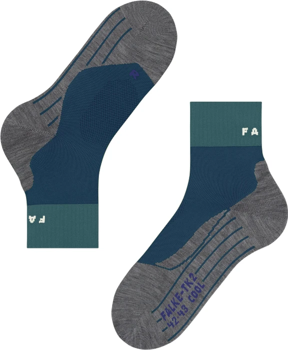 Falke TK2 Explore Cool Short Wandersocken peacock (Herren)