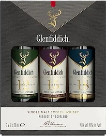 Glenfiddich Single Malt Collection 3x 50ml
