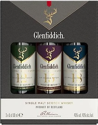 Glenfiddich Single Malt Collection 3x 50ml