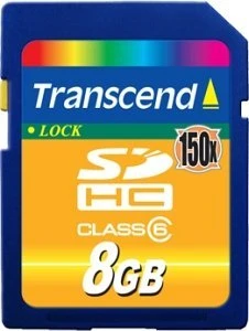 Transcend 150x R22 8GB, Class 6