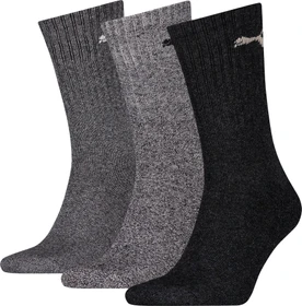 Puma Crew Socken antracite/grey, 3 Paare (Herren)