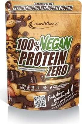 IronMaxx 100% Vegan Protein Zero 500g