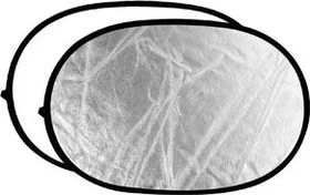 Godox Collapsible 2-in-1 Reflector Disc Silber Weiß RFT-02 80x120cm
