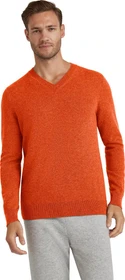Falke Luxury V-Ausschnitt Pullover ziegel (Herren)