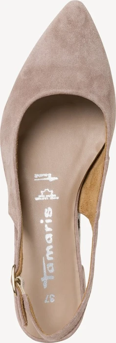 Tamaris Leder Slingpumps beige (Damen)
