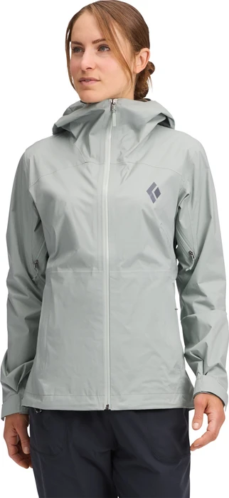 Black Diamond FineLine Stretch Rain Shell Funktionsjacke agave (Damen)