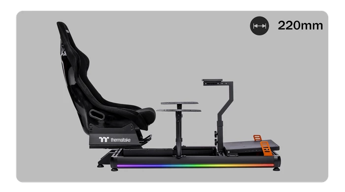Thermaltake Flight Simulator Cockpit GF500, weiß