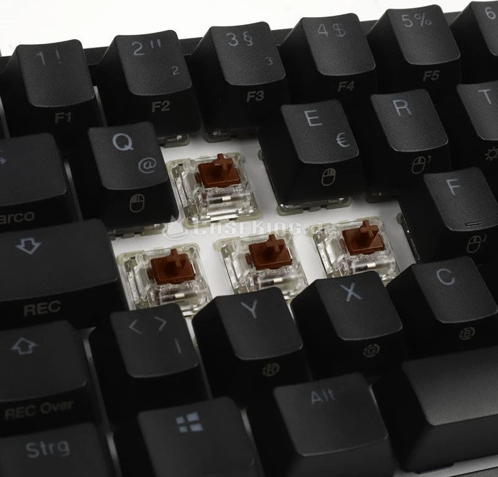 Ducky One 2 Mini RGB PBT, LEDs RGB, schwarz, MX RGB BROWN, USB, DE