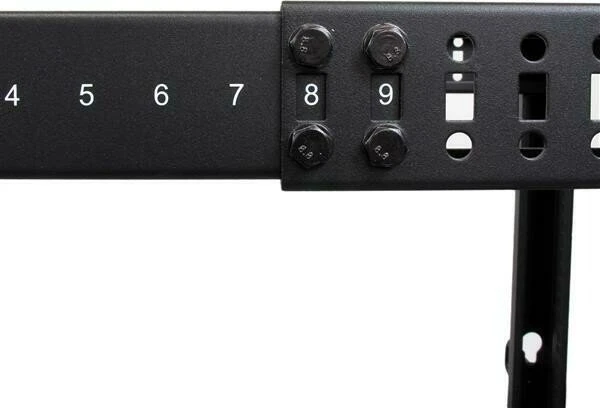 StarTech 4POSTRACK25U Universalgestell 25HE, mit Zubehör, 662mm tief