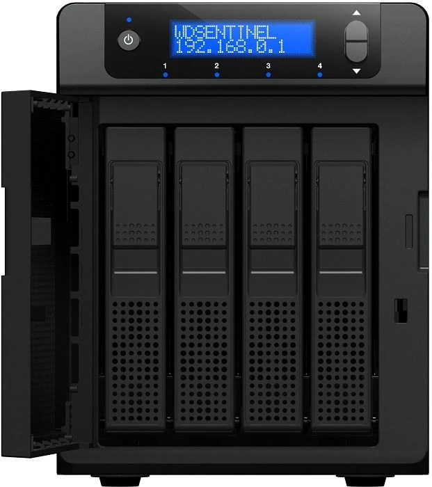 Western Digital Sentinel DX4000 4TB, 2GB RAM, 2x RJ-45 1000Base-T, 2x USB-A 3.0