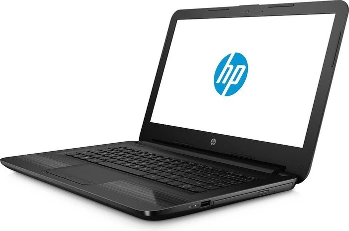 HP Laptop 14-am016ng, schwarz, Celeron N3060, 4GB RAM, 500GB HDD, DE
