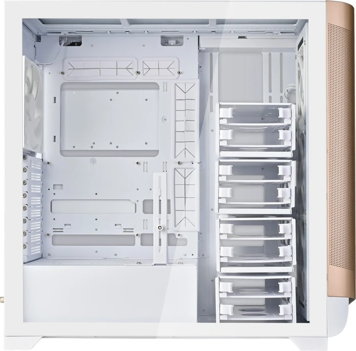 SilverStone Seta A2 Rose Gold, Glasfenster
