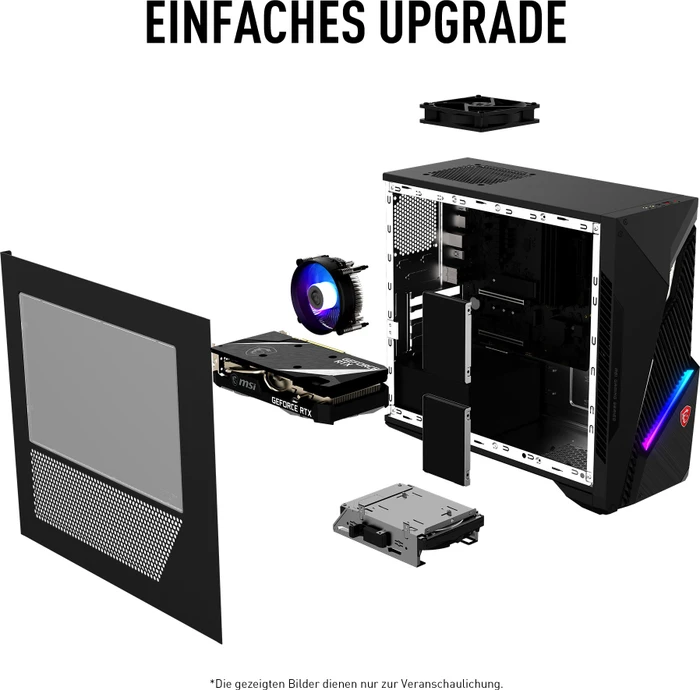 MSI MEG Infinite S3 12th 12TG-278AT, Core i7-12700F, 16GB RAM, 1TB SSD, 1TB HDD, GeForce RTX 3060 Ti LHR