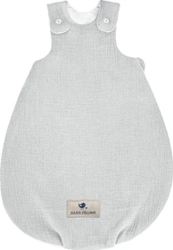 Julius Zöllner Musselin Schlafsack Gr.56/62, 2.5TOG grau
