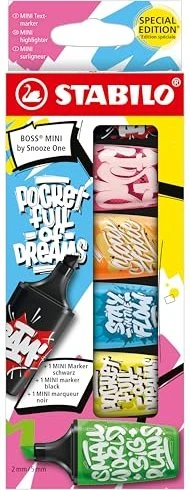 STABILO Boss Mini Snooze One sortiert, 6er-Set