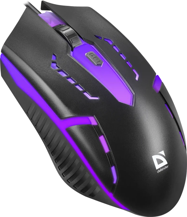 Defender Flash MB-600L Wired Mouse schwarz, USB