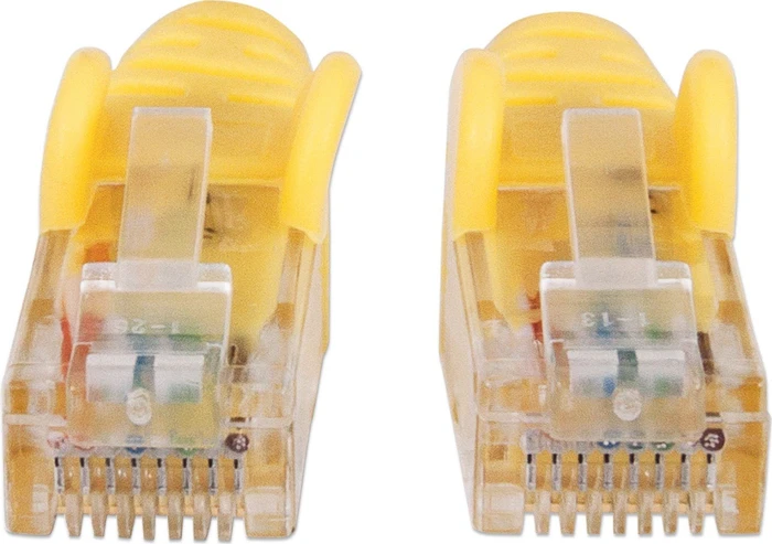 Intellinet GHMT Patchkabel, Cat6a, S/FTP, RJ-45/RJ-45, 30m, gelb