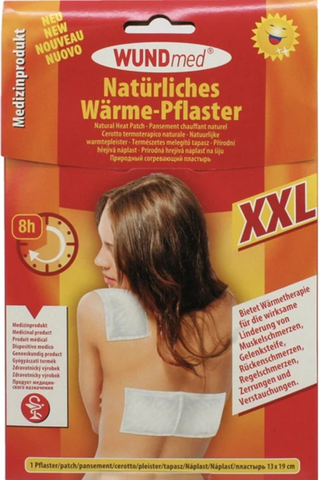 WUNDmed 19.3 x 13cm natürliches Wärmepflaster XXL, 1 Stück