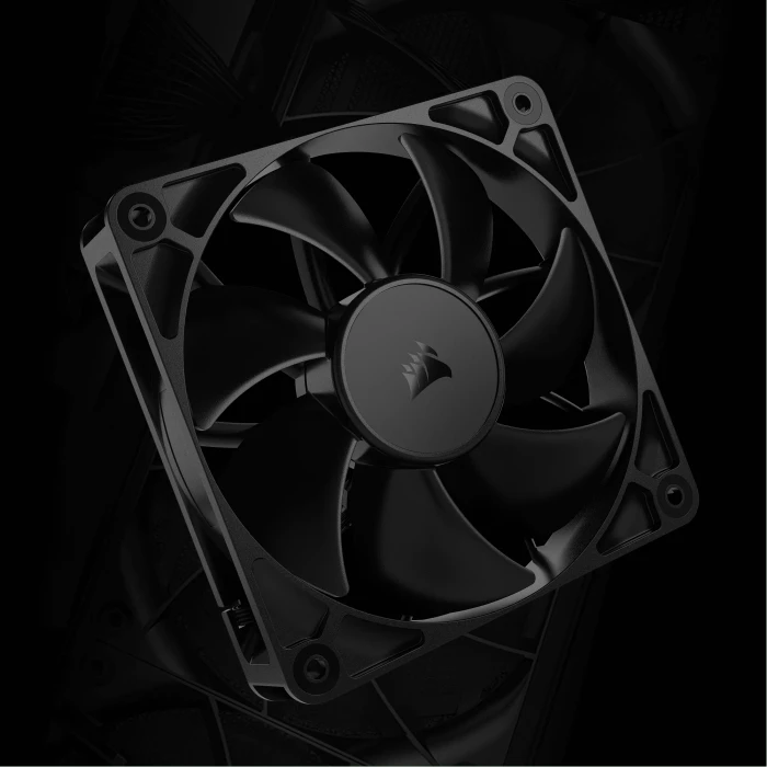 Corsair 3200D RS, schwarz, Glasfenster
