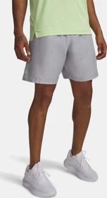 Under Armour Woven Wordmark Hose kurz mod gray/lumos lime (Herren)