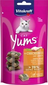 Vitakraft Cat Yums, mit Huhn und Katzengras, 40g