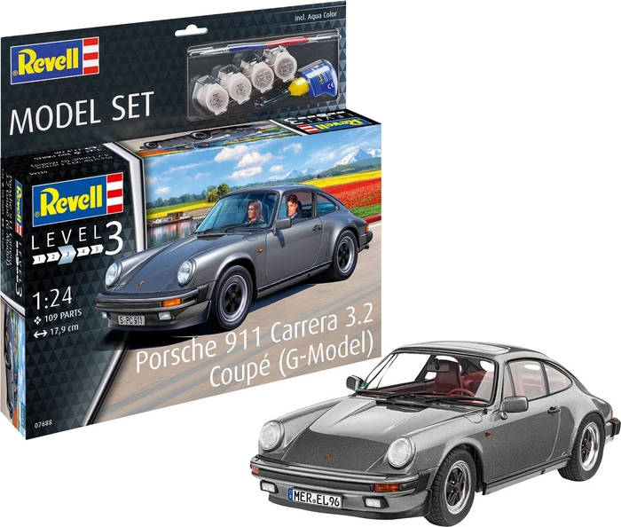 Revell Model Set Porsche 911 Carrera 3.2 Coupé (G-Model)