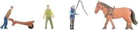 Faller Miniaturfiguren - Auf dem Reiterhof