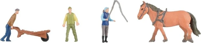 Faller Miniaturfiguren - Auf dem Reiterhof