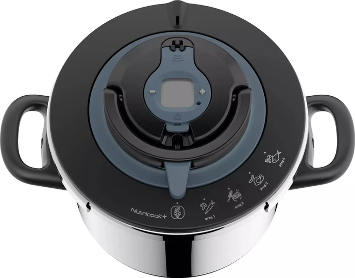 Tefal P42207 NutriCook Schnellkochtopf 6l schwarz