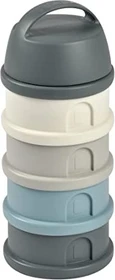 Beaba Dosierbox Aufbewahrungsbehälter-Set, mineral grey/blue