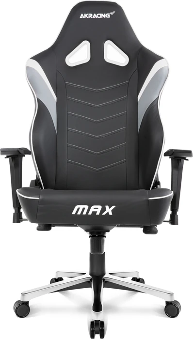 AKRacing Master Max Gamingstuhl, schwarz/grau/weiß
