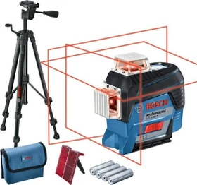 Bosch Professional GLL 3-80 C Akku-/Batterie-Linienlaser solo inkl. Tasche + Zubehör