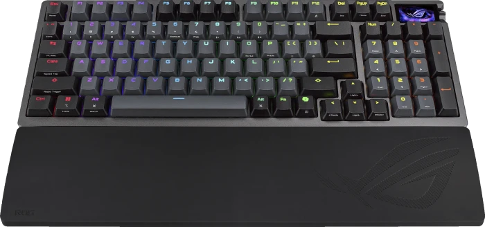 ASUS ROG Azoth 96 HE Gaming Keyboard, Black, hot-swap, ROG HFX V2 Magnetic, USB/Bluetooth, UK