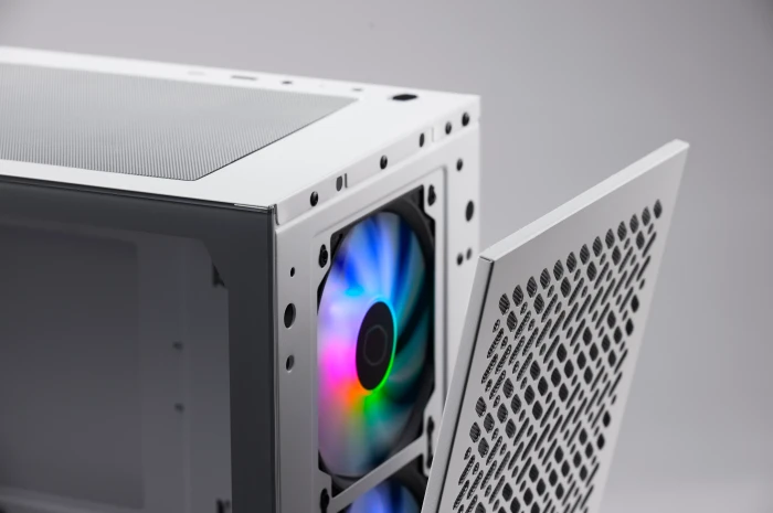 Cooler Master Elite 302 White, weiß, Glasfenster